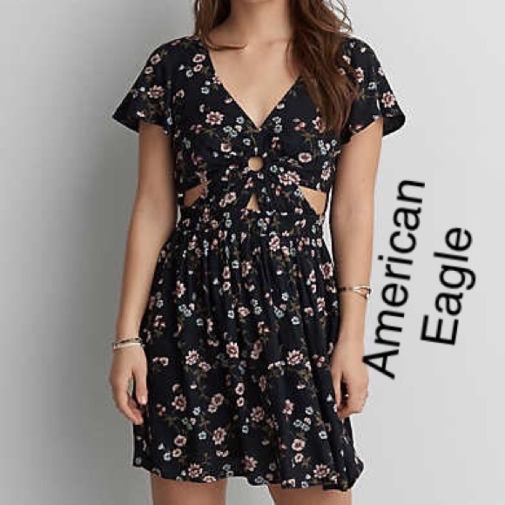SOLD American eagle dress with cutouts SOLD
